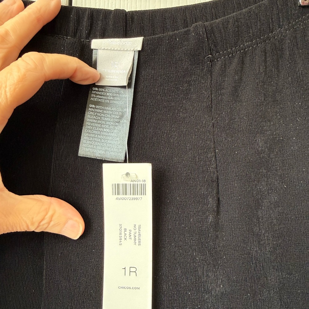 Chicos Travelers No Tummy Pant NWT - Picture 4 of 9